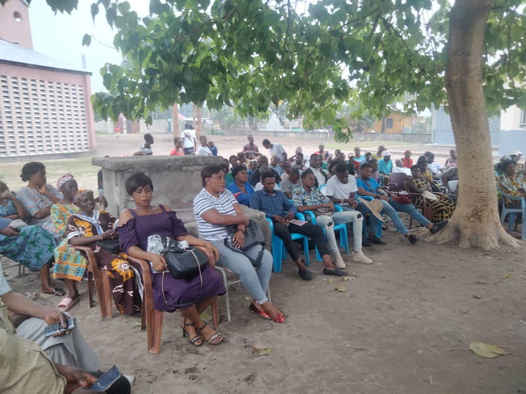 Sensibilisation communautaire à N'Sele